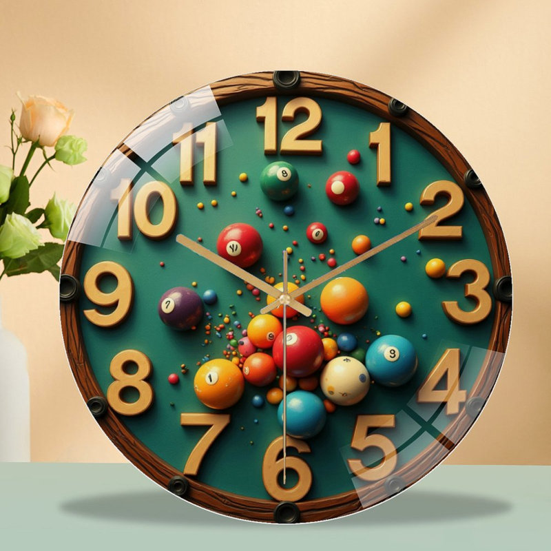 Horloge murale 12 po