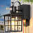Motion Sensor Outdoor Wall Lights with GFCI Outlet, Anti-Rust Dusk to Dawn Front Porch Light