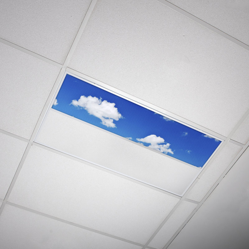Cloud Rectangle Fixture Component Ceiling Light