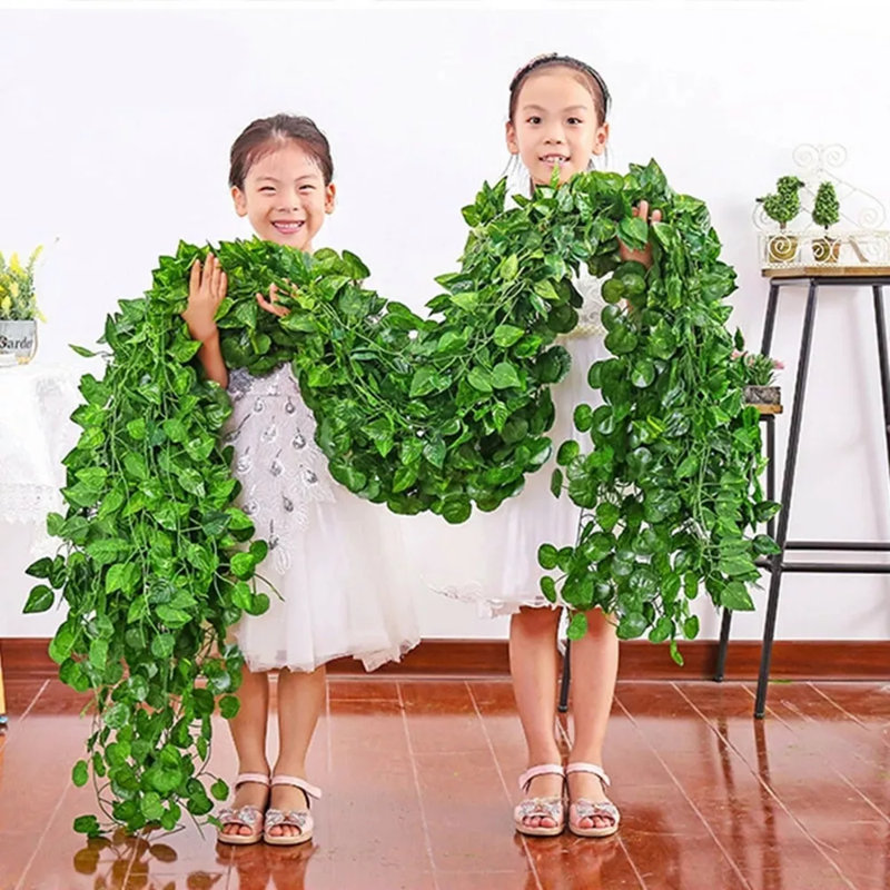 86,6 po plante à feuillage artificiel