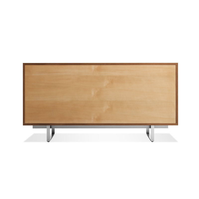 Series 11 6 - Drawer Dresser, Stainless Steel/Walnut