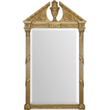 The Burke Flat Beveled Wall Mirror