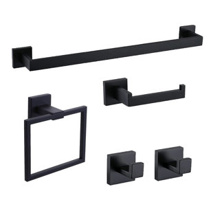 Ensemble de quincaillerie de salle de bain 5 pièces