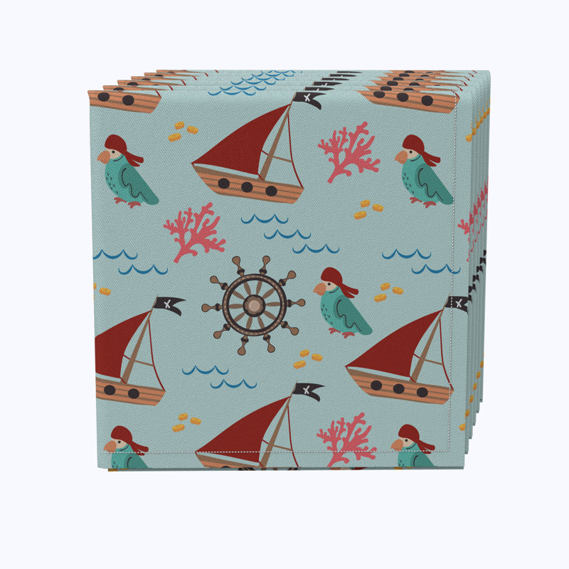 Cotton Twill No Pattern Square Napkin