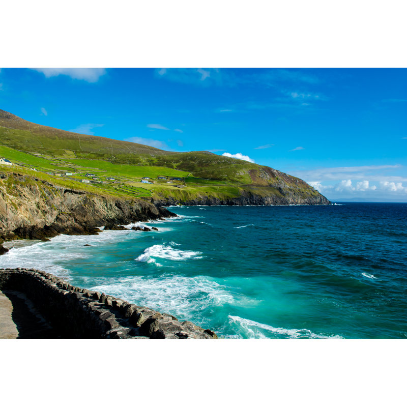 Coast Of Slea Head - Wrapped Canvas Print, 30cm H x 46cm W