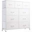 Commode 9 tiroirs en tissu