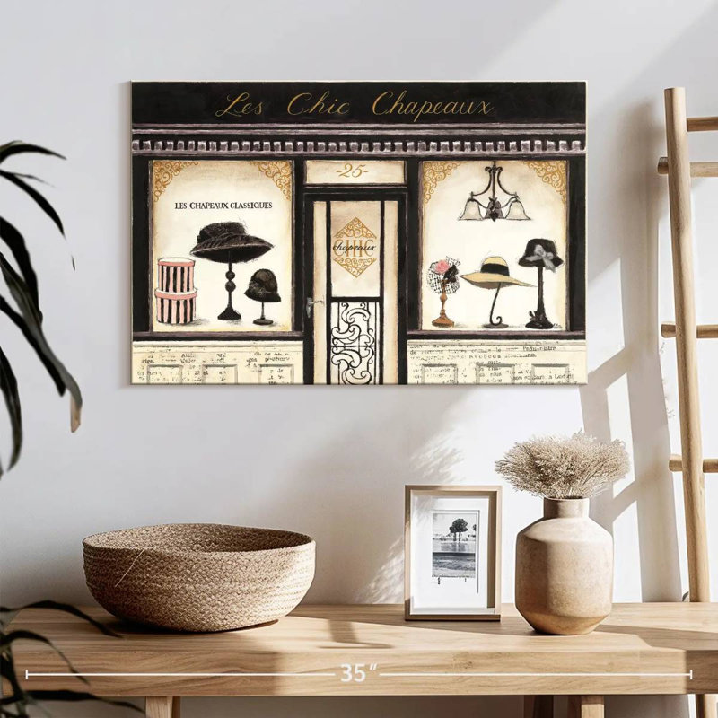 Lilie Les Chic Chapeaux, 16" H x 24" W