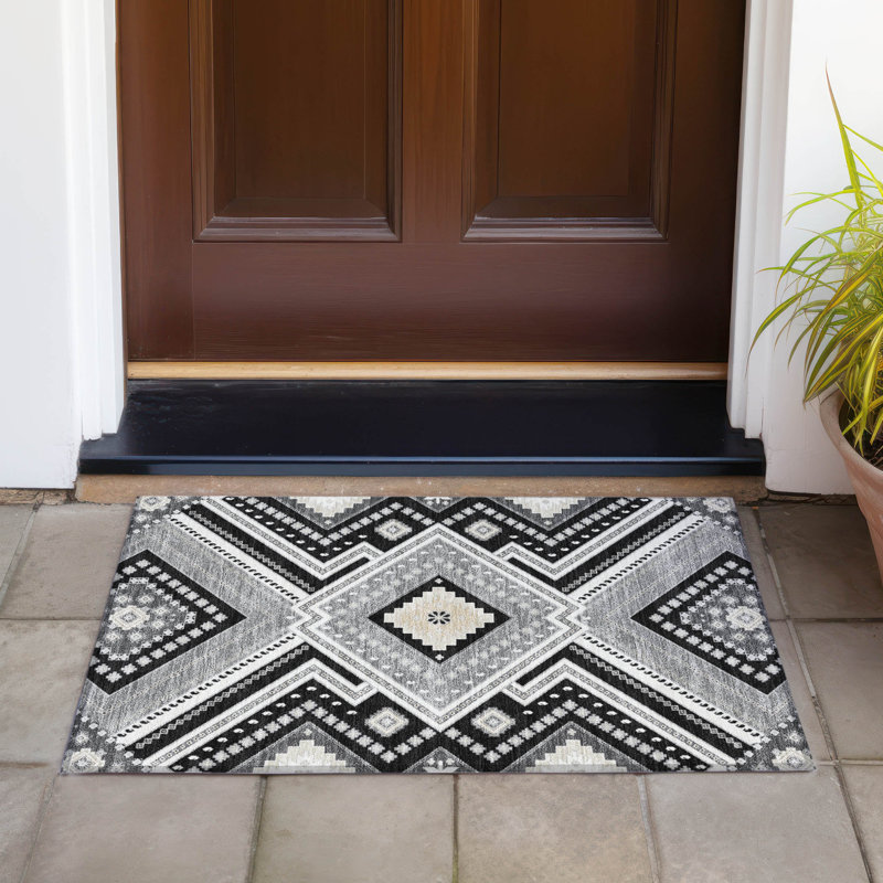 Tapis intérieur / extérieur Chayden Chantille ACN1010, Rectangle 1 pi 8 po x 2 pi 6 po