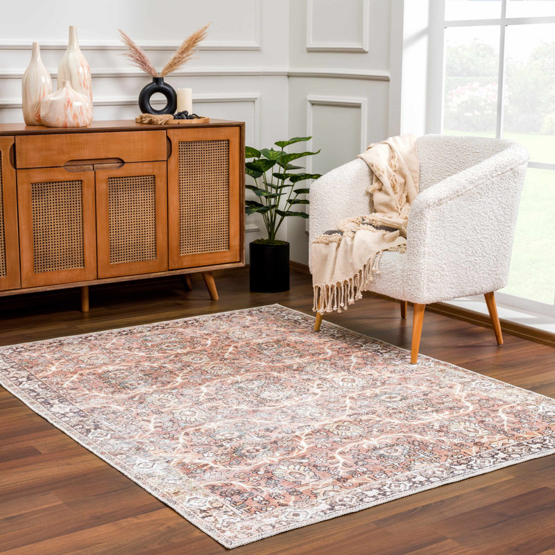 Shylyn Oriental Indoor Rug, Rectangle 7'10" x 10'2"