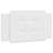 vidaXL Headboard Cushion White-963410901-990802297