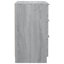Hocker 6 Drawer Bedside Table-1522460374