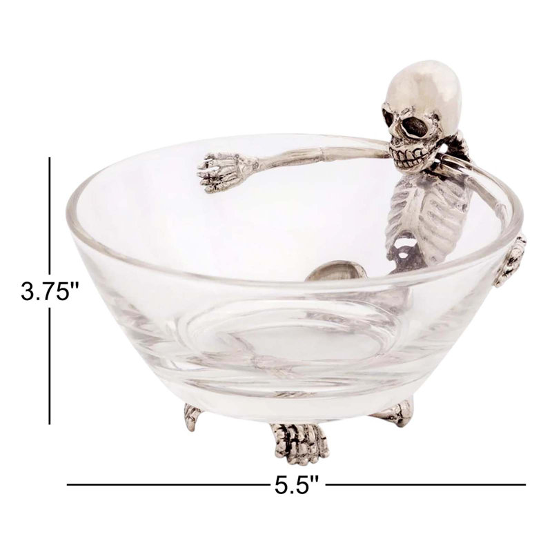 Skeleton Dessert Bowl