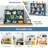 8 Cube 3-tier Open Wooden Bookshelf Toy Storage Organizer With Anti-toppling Kits-768963928