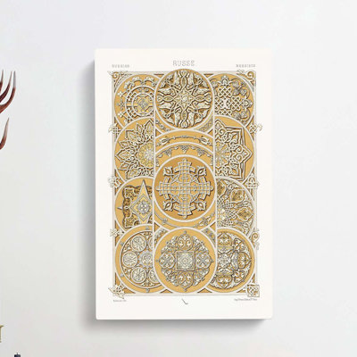Russian Pattern by Albert Racinet - Wrapped Canvas