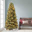 7.5' Pre-Lit Artificial Slim Oklahoma Pine Tree