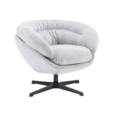 Upholstered Swivel Accent Chair