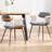Modern Upholstered Dining Chairs With Backrest And Armrest, With Metal Frame, For Dining Room/Living Room-1660782366-1660782367