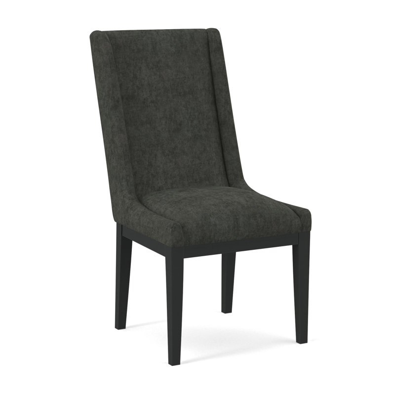 Upholstered Dining Chair, Applause Ashton, Black