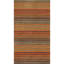 Wool Striped Area Rug-124927788