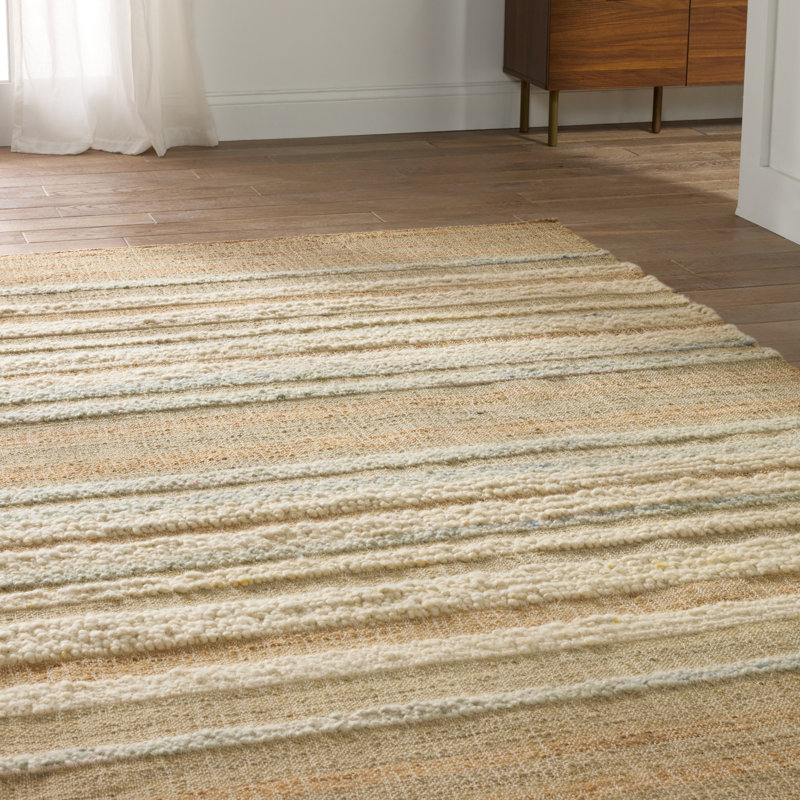 Area Rug in Brown, Rectangle 8' x 10'