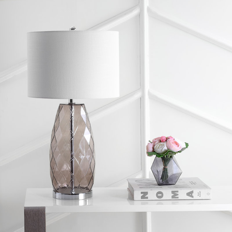 Barnstable Table Lamp, Smoked Gray