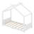 Solid Wood Frame With Slat Support, Low-Level Design​