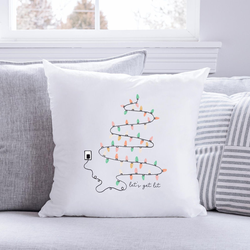 Coussin Christmas illustration6, 20 po x 20 po