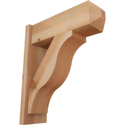 Funston Craftsman Rustic Wood Outlooker