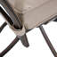 Ensemble de salle à manger en aluminium avec coussins 31,5 po Alderic-838903155