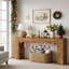 Console en bois massif récupéré-1645307096