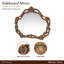 Villa Valencia Flat Solid Wood Beveled Wall Mirror