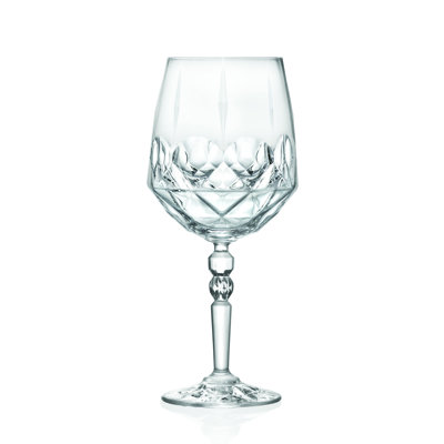 Ensemble de 6 verres à cocktail conçus en cristal pour le vin-ou l’eau-24 onces-fabriqués en Europe-par Majestic Gifts Inc.