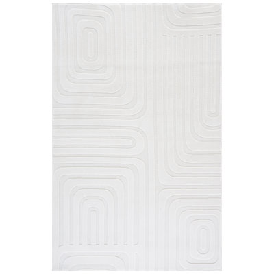 Tapis géométrique lavable à la machine 660 Versaillies