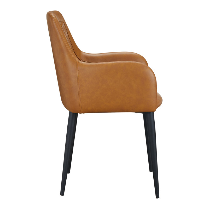 Cantata Upholstered Arm Chair, Tawny
