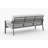 Southern Cay Cushion 78.5'' Wide Straight Aluminum Patio Sofa