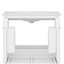 Meuble-lavabo de 30 po avec lavabo simple, armoire de rangement pour salle de bain avec 2 portes, tablette de porte et tiroir, fermeture en douceur-55923133