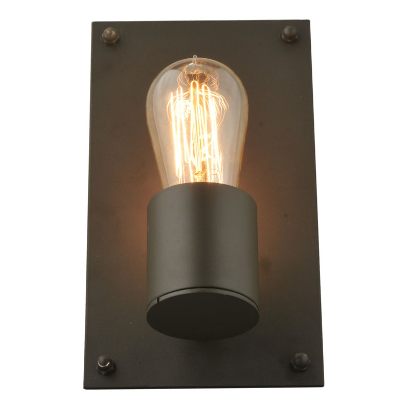 1 - Light Flush Mounted Sconce