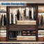Ensemble de rangement en tissu sous le lit-99335578-93923740