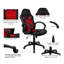 Fauteuil de jeu en similicuir Damiansville-54622119