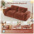 UI Furniture 37.4" W x 40.16" D x 29.92" H Tufted Velvet Modular 2-Seater Boneless Sofa-1747056075-1747056112