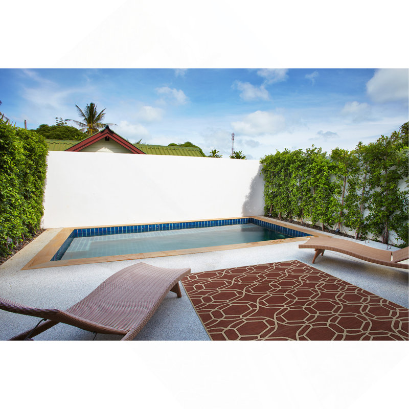 Tapis rectangulaire 2 pi x 3 pi contemporain, transitionnel, géométrique, texturé, haut et bas