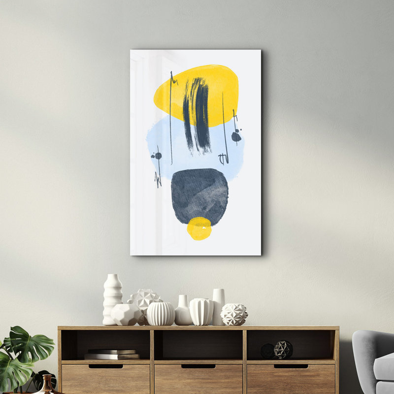 Élégante peinture murale en verre trempé de 13,8 po x 21,7 po | 100% verre trempé, épaisseur: 0,16 pouce | Imprimé UV pour des couleurs éclatantes | Parfait pour la décoration intérieure, le salon et les espaces de bureau