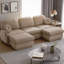 Canapé modulaire surdimensionné en U 105 po Chenille-46273272
