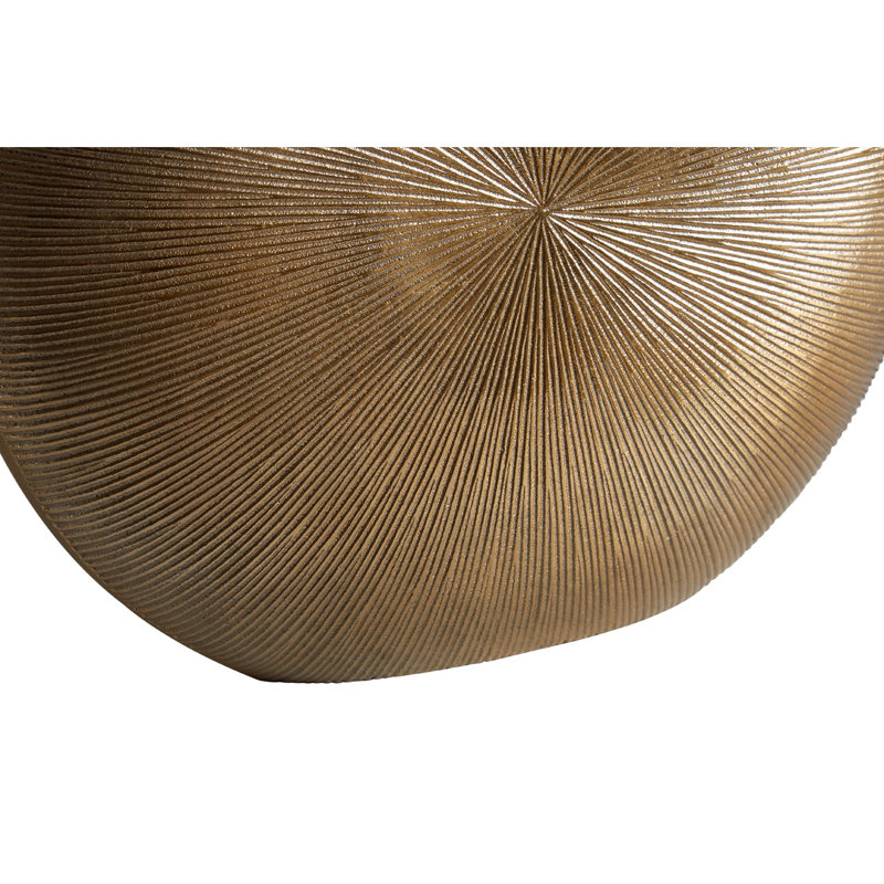 Lyly Metal Table Vase, 26cm H x 29cm W x 8cm D
