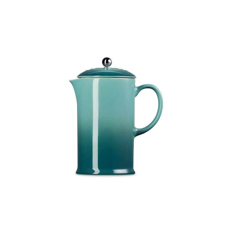 Le Creuset Stoneware French Press, 34 Oz. - Bleu Riviera