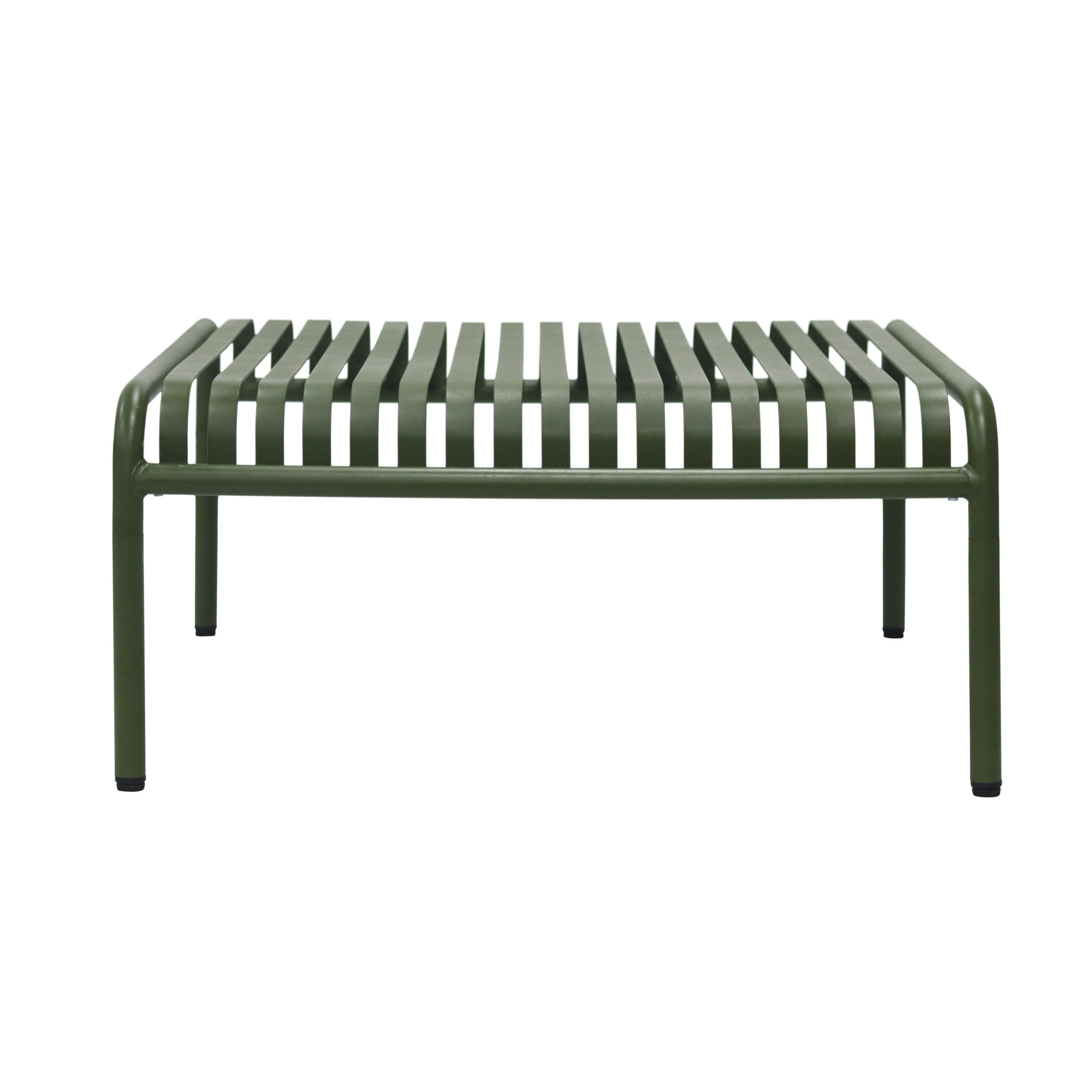 Winchester Outdoor Patio Coffee Table, Dark Green