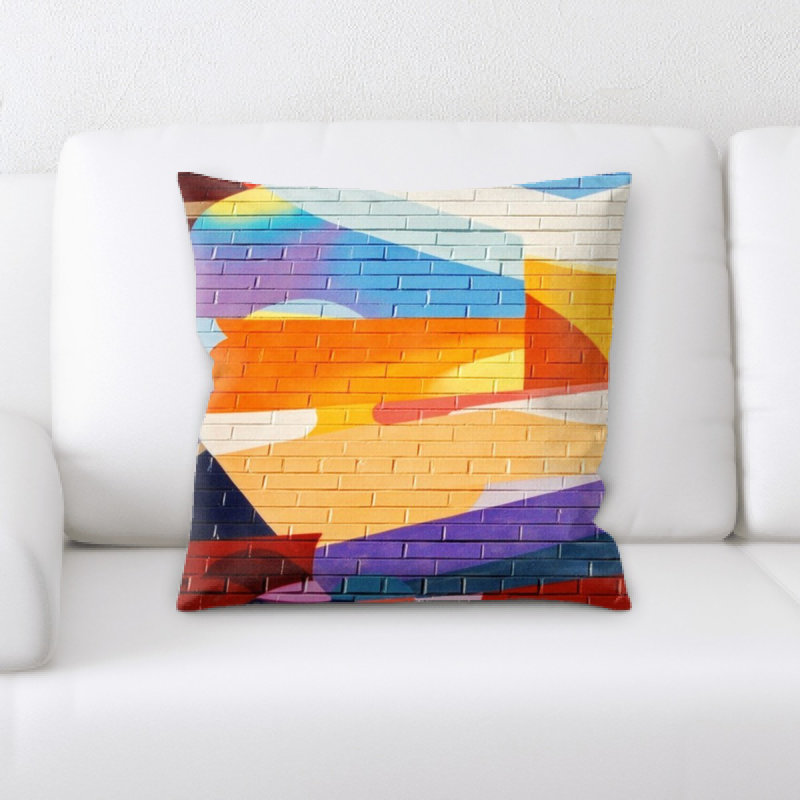 Microsuede Reversible Throw Pillow