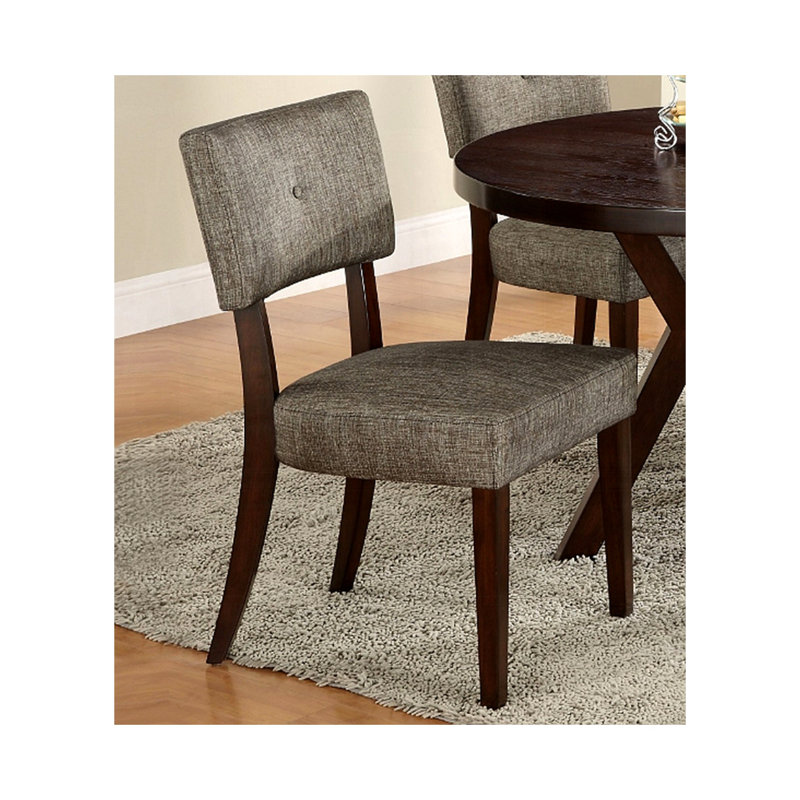 Ensemble de 2 chaises d'appoint en tissu Drake