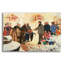«The Hand Shake» par Vintage Posters, art mural en verre acrylique, 24 po x 16 po-1202249215