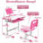 Helland Kids Rectangular Arts And Crafts Table and Chair Set-1603245541